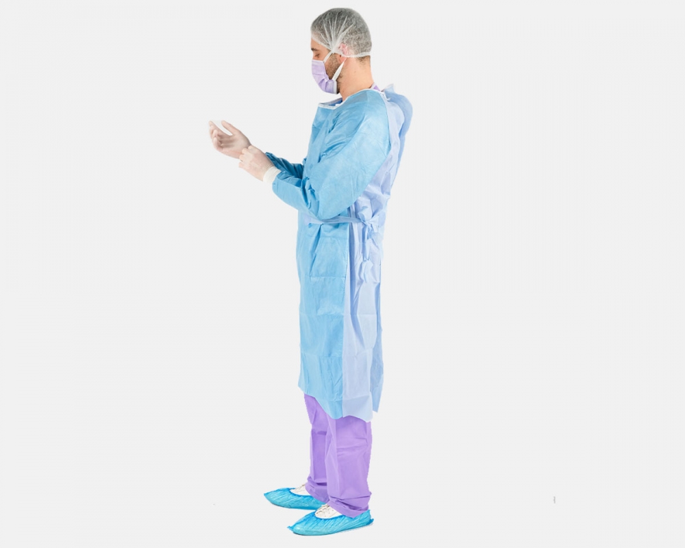 SMS, SMMS, Reinforced surgical gown, Disposable surgical gown, Smms gown, SFS surgical gown